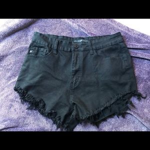 KanCan Black Shorts